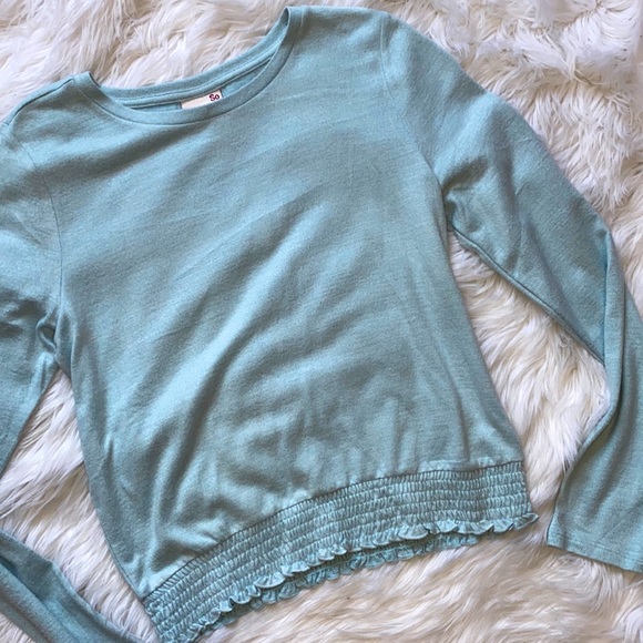 SO Sweaters - 🌻[ so ] Super Soft Ruched Hemline Sweater